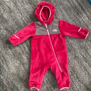 Baby Girls The North Face Fleece Snowsuit 3-6M